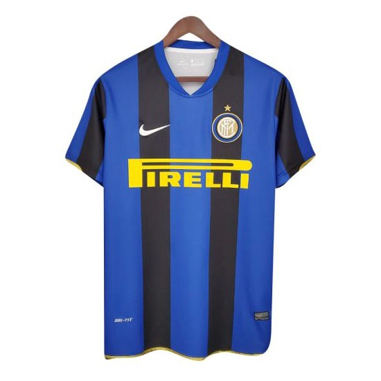 Tailandia Camiseta Inter De Milán Primera equipo Retro 2008 2009